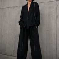 Contrast Stitch Blazer