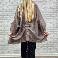 Mocha Drape Wrap
