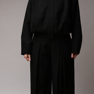 Black Structured Bomber