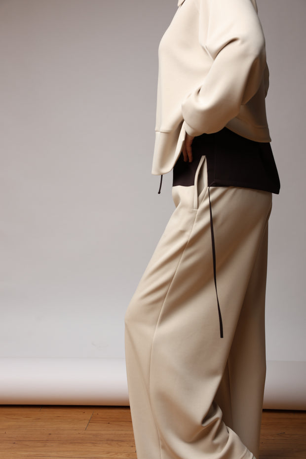 Wide-Leg Modal Pants