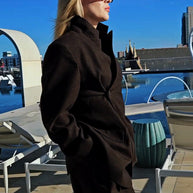 Asymmetric Back Blazer