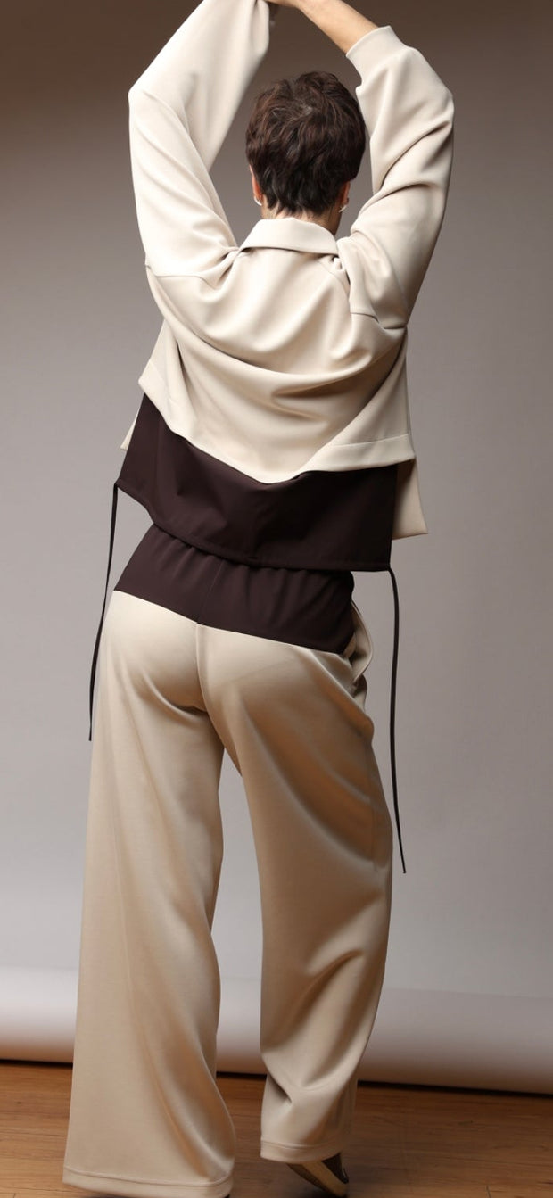 Wide-Leg Modal Pants
