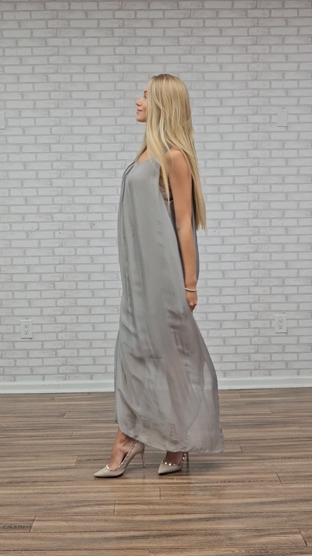 Smoke Grey Dress