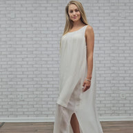 Ivory Air Maxi Dress