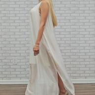 Ivory Air Maxi Dress