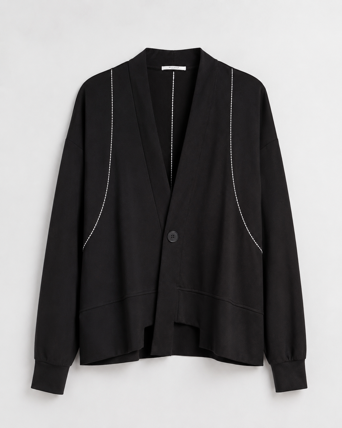 Contrast Stitch Blazer
